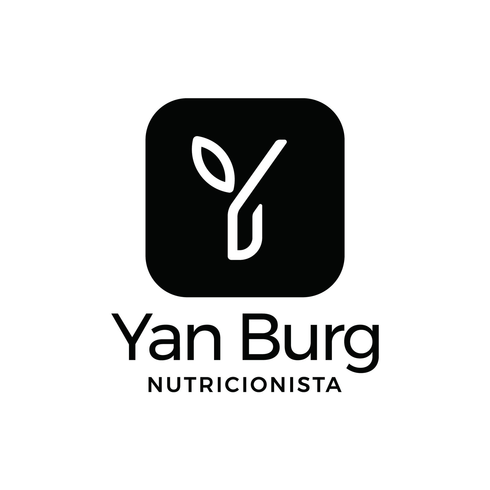 Logo Nutri Yan Burg - Nutricionista Esportivo e Estético